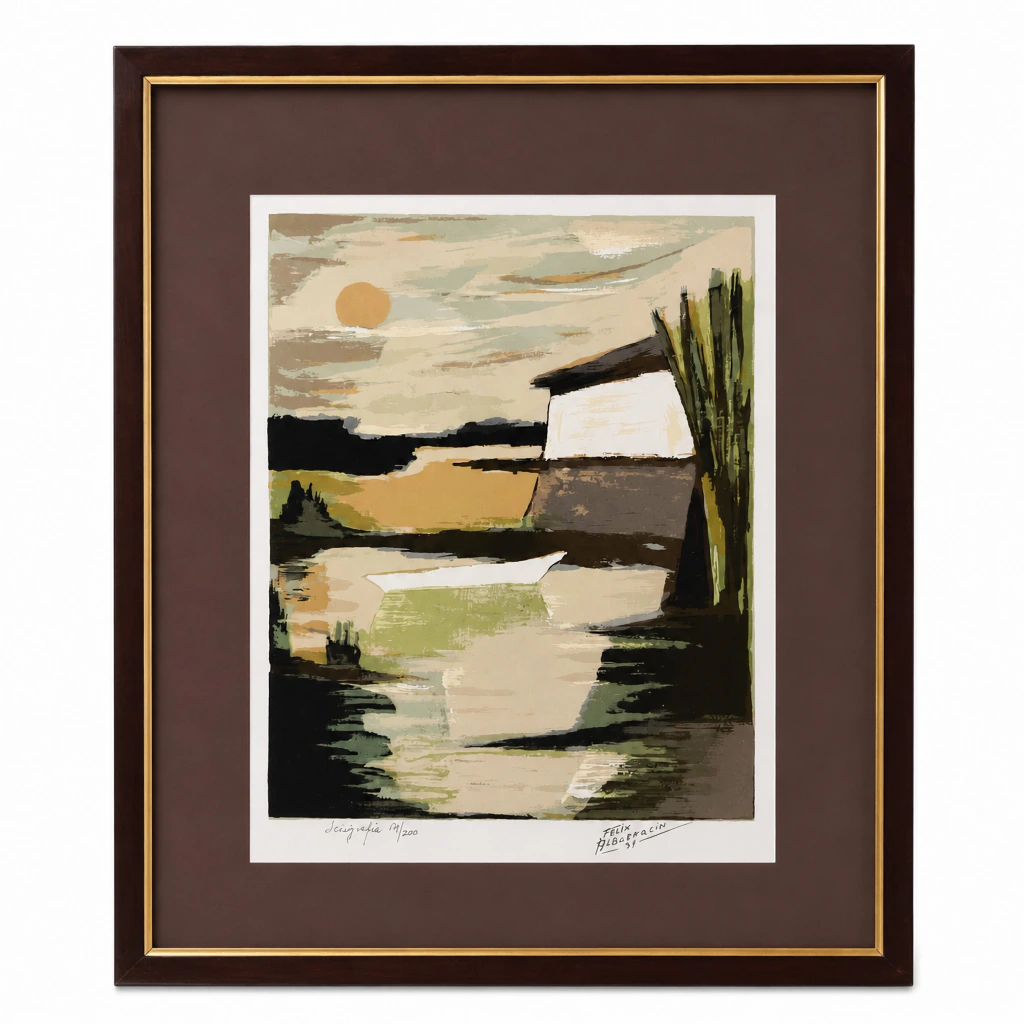 Paisaje - Félix Albarracín, 1974