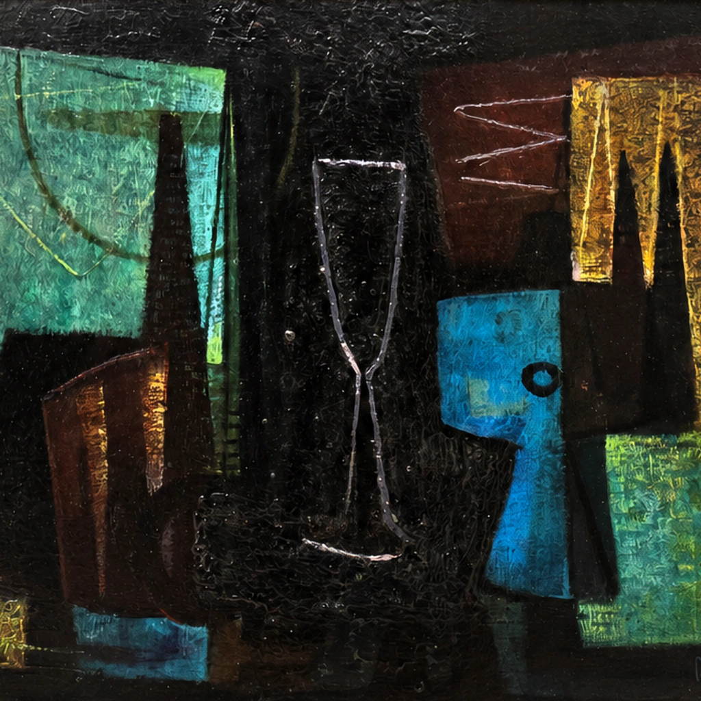 Composición - Hugo Ottmann, 1965