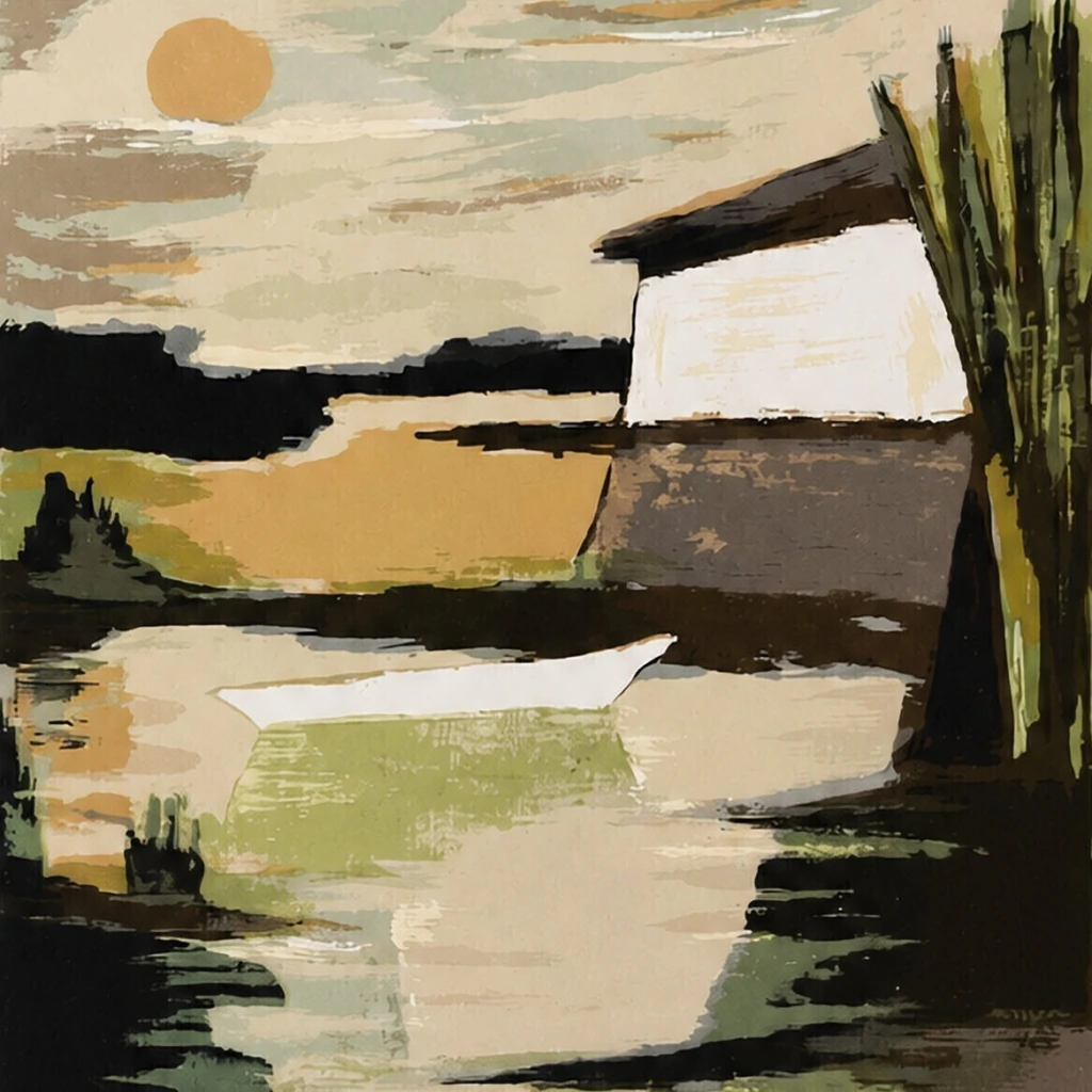 Paisaje - Félix Albarracín, 1974