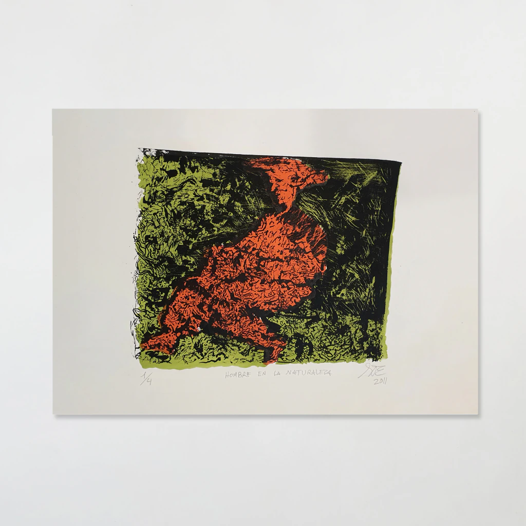 Hombre en la naturaleza - Luis Felipe Noé, 2011