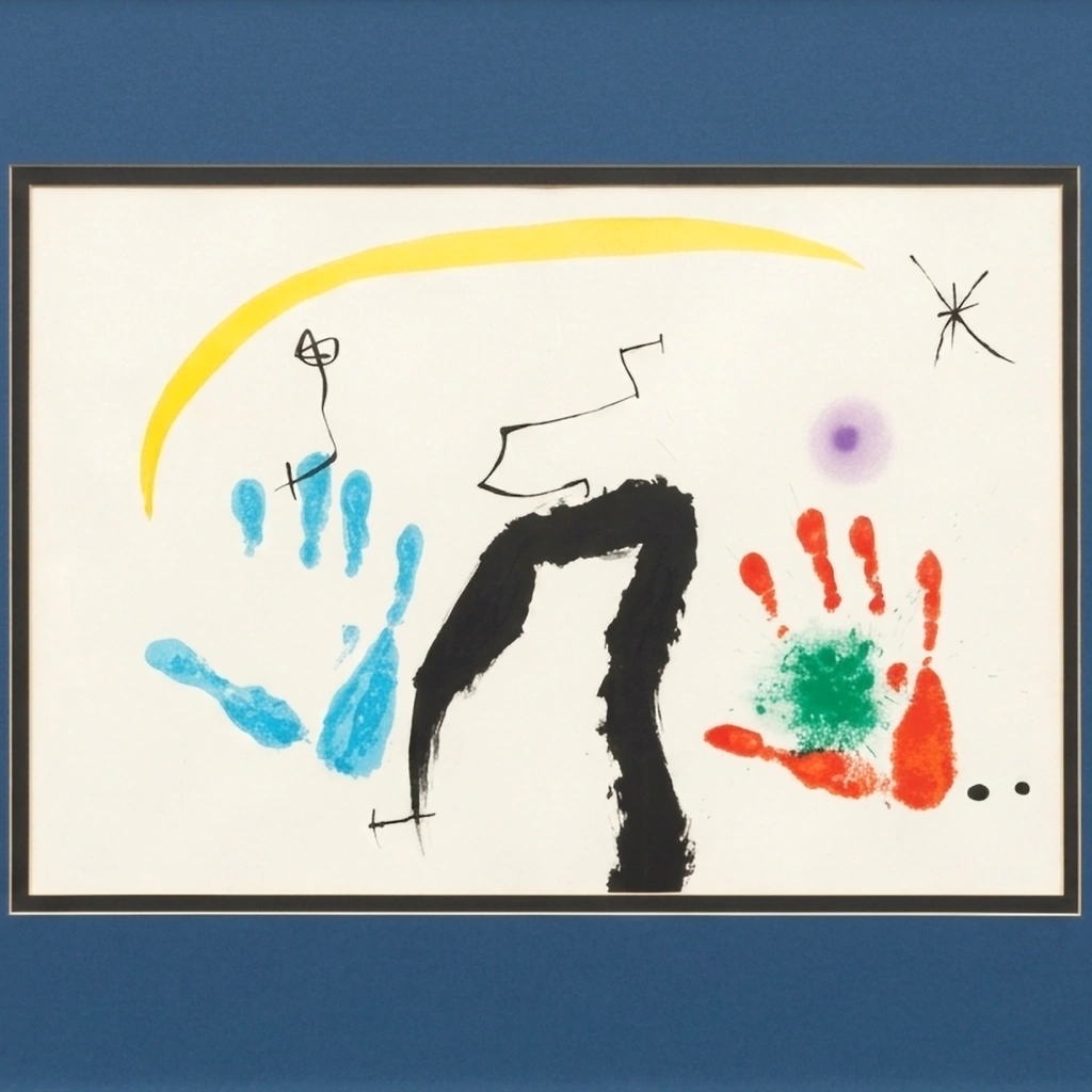 Two Hands - Joan Miró, 1971