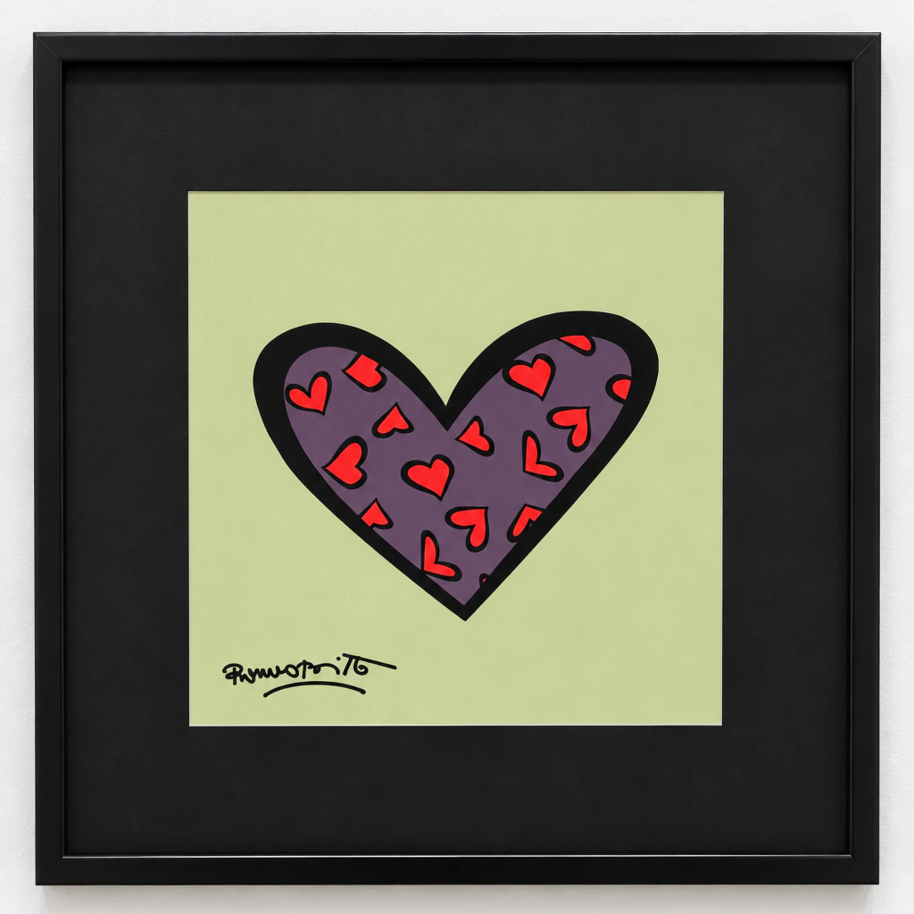 Blue About You - Romero Britto