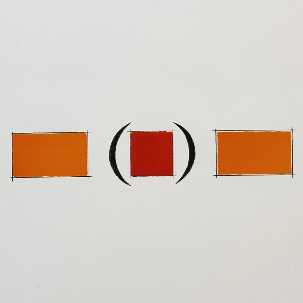 Serie de las hipótesis. Anteproyecto para tres monocromos en paréntesis (I) - Horacio Zabala, 2010