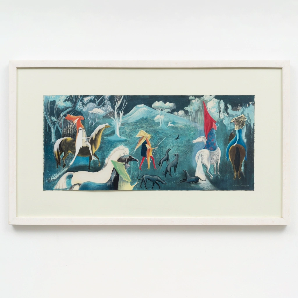 Figuras Fantásticas a Caballo - Leonora Carrington, 2011
