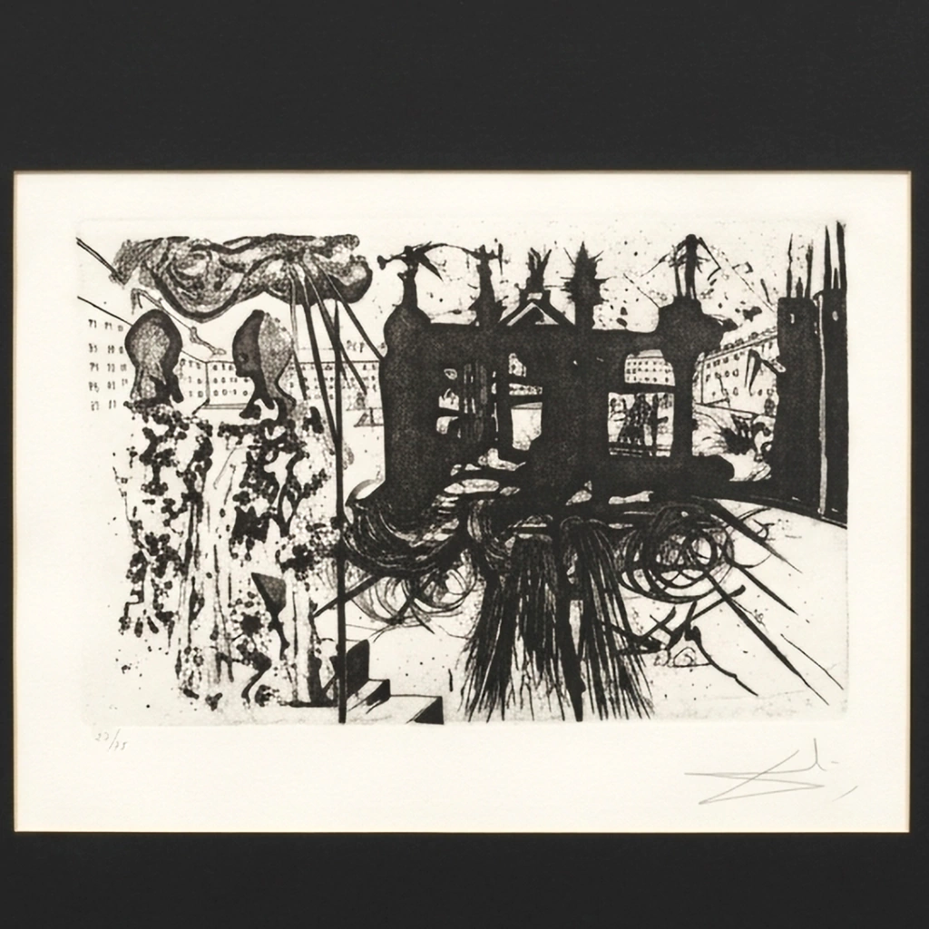 El Pórtico - Salvador Dalí, 1975