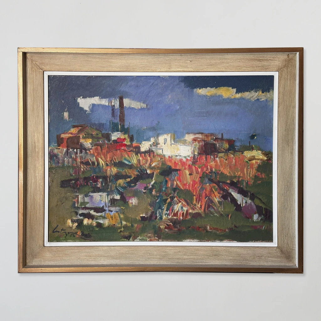 Dock Sud - Juan Carlos Castagnino, 1956